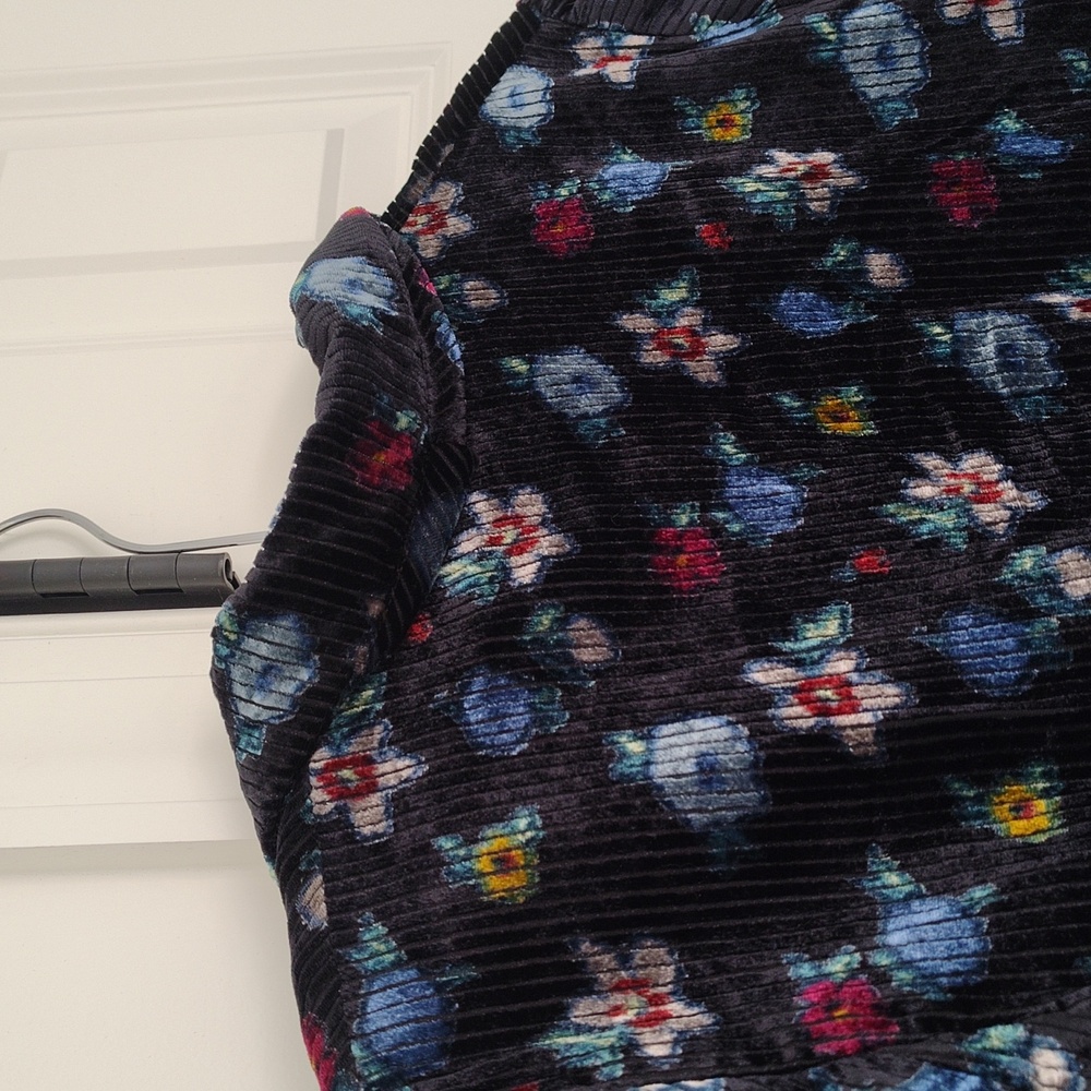 NWOT ANTHROPOLOGIE ett:twa Blooming Blazer Floral Velvet Size 12 - Picture 12 of 14